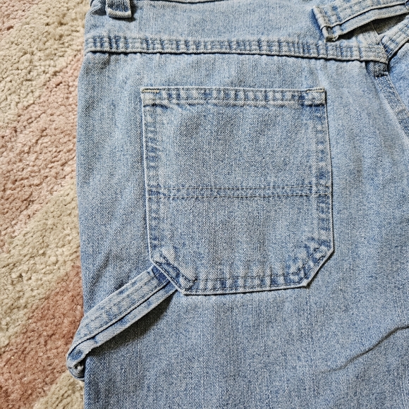 Vintage Riveted by Lee Carpenter Jeans in a Light Wash Size 12 - Picture 7 of 9